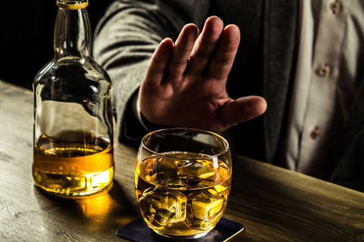 Desiderio di rinunciare all'alcol